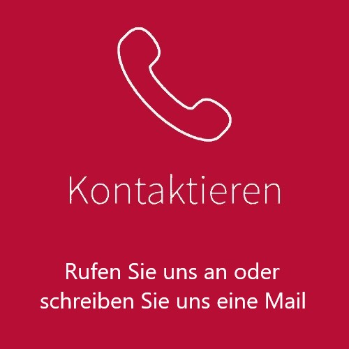 Kontaktieren Sie uns!